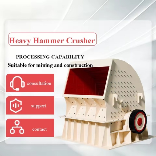 Low Consumption High Performance High Capacity Hammer Mill Crusher Compact Structure Rocks Iron Ore Slag Limestone Crushing Line