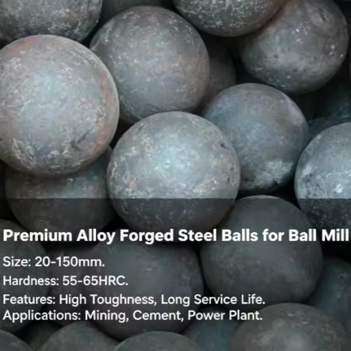 Mine Use Forged Steel Ball Suitable for Sag Mill Secondary Grinding