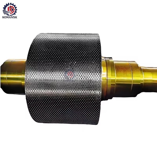 TOP Industry Leader High-Pressure Crusher HPGR 45CrNiMoV Forged Shell Ore Mining Big Capacity High Efficiency Good Wear OEM
