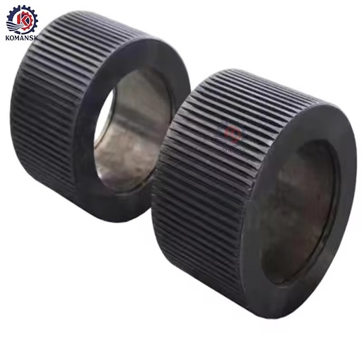 CustomForged Roller Shellfor Double Roller Granulator |Corrugated & Dimpled Roller Sleeve for Mining |Wear-Resistant Alloy Steel
