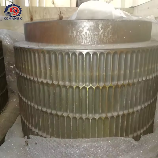 Customized Forged Alloy Steel Roller Shell Assembly Rotary Table Crusher Machine High Performance Coal Mining Use ISO 9001