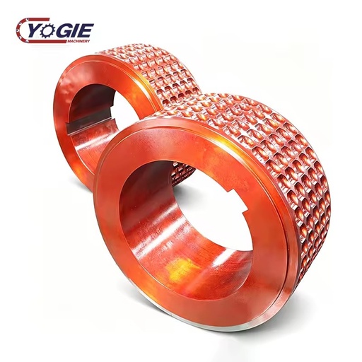 Yogie Factory Direct Industrial Switch Gearsball Mill Shell for Carbon Briquette Machine Replacement Rollers Custom Roll Sleeve