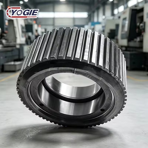 Manufacturer Large OEM Briquetting Machine Roller Sleeve for Cast Ball Press Roller Ring High Chromium Roller Drum