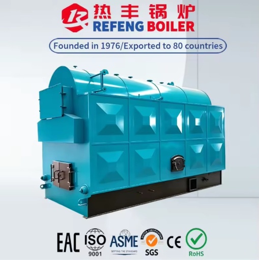 DZH1.05-0.7/95-70-T Biomass Fuel Hot Water Boiler for Factory Villa Greenhouse Heating System