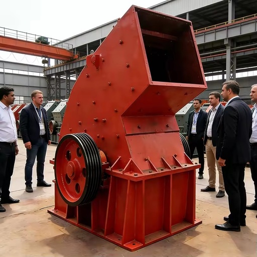 Easy Maintenance PC Series Hammer Crusher Simple Structure Machine for Mining and Small Scale Quarry Use