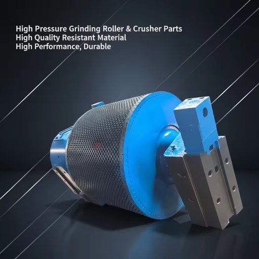Wear Resistant High-Pressure Grinding Roller HPGR 30Cr2Ni2Mo High Efficiency 6000kg Capacity OEM Forged High Quality 1
