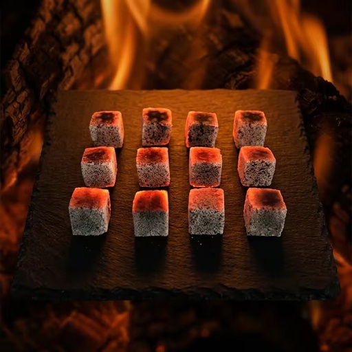 Delight in an enduring hookah experience with the remarkable Indonesian shisha Coconut Charcoal