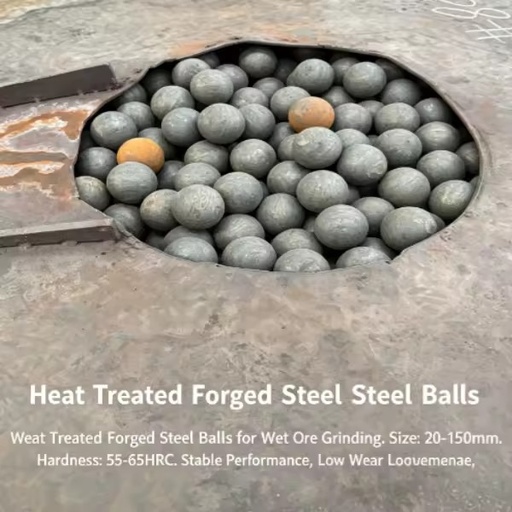 Custom Spec Round Smooth Forged Mill Ball for Large Capacity Mining Grinding Machine