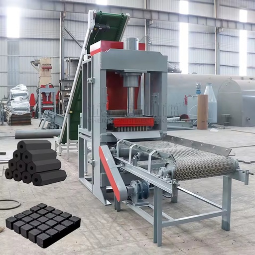 Automatic BBQ Hookah Shisha Charcoal Powder Press Briquette Making Machine with AC Motor Mechanical Press Production Line