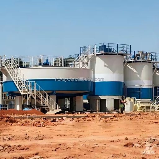 High Recovery Rock Gold Leaching CIP Process Plant Factory