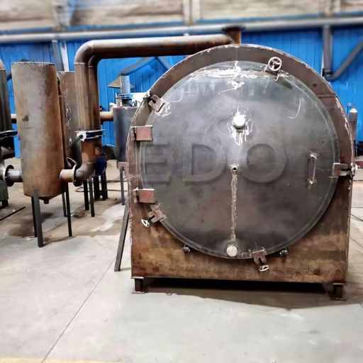 Bbq Charcoal Rods Carbonization Furnace Coal Retort Oven Kiln Briquette Charcoal Vertical Carbonization Furnace
