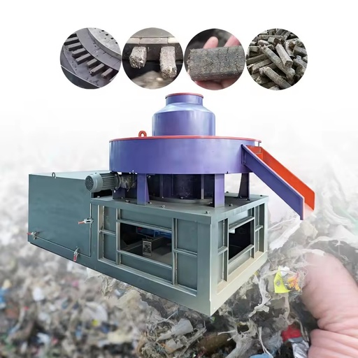 Customization RDF Machine for Solid Waste Garbage Fuel RDF Briquette Press Machine Waste RDF Briquetting Machine Price