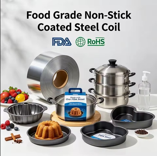 Bakeware Steel Coil DS Type B 0.6mm for for Muffin Pan Low Friction Coefficient