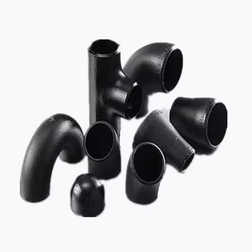 ASTM A234 WPB Carbon Steel Butt Weld Pipe Fittings Elbow Tee Reducer Cap ASME B16.9 SCH40 Seamless