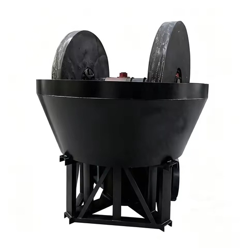 New Reliable Model 1200 Wet Pan Mill Sealed Gearbox Anti-Slurry Corrosion Gold Grinding Machinery Mine Use