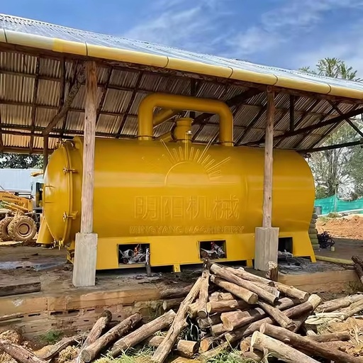 Energy-Saving Smokeless Stainless Steel Bio Charcoal Making Machine with Motor Carbon Furnace Design 800-1000kg/day Capacity