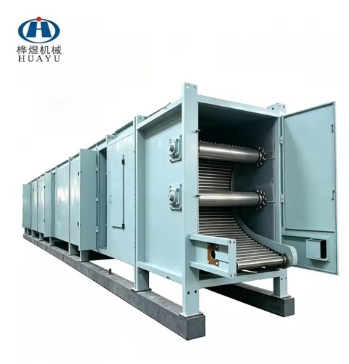 Chain Plate Dryer Multi Layer Mesh Belt Drying Machine for Petroleum Coke Granules