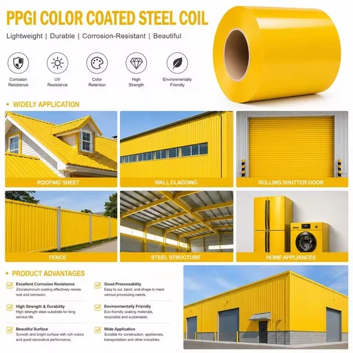 Corrugated Steel Roofing Sheet GI Grade PE Coated 0.5mm for Steel Structure Warehouse EN Standard CE Certified