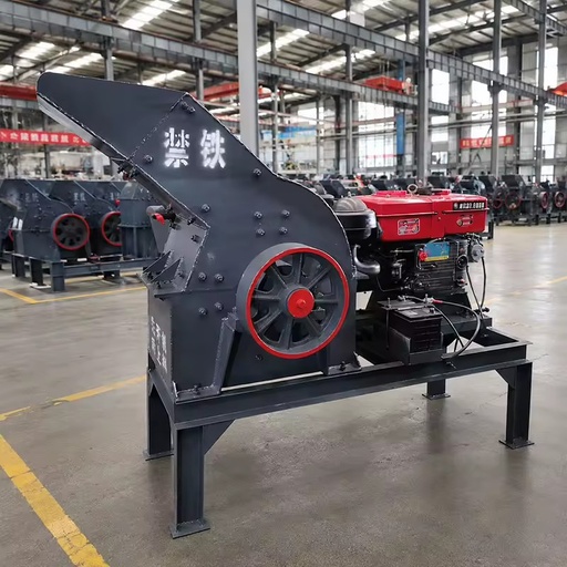 Diesel Stone Crusher Hammer Mill Gold Mining Sand Making Machine