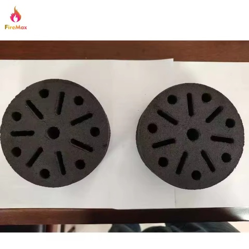 Machine-Made Customizable Logo Outdoor Quick Grill Brick Instant Light BBQ Coconut Charcoal Shell Less Smoke Charcoal
