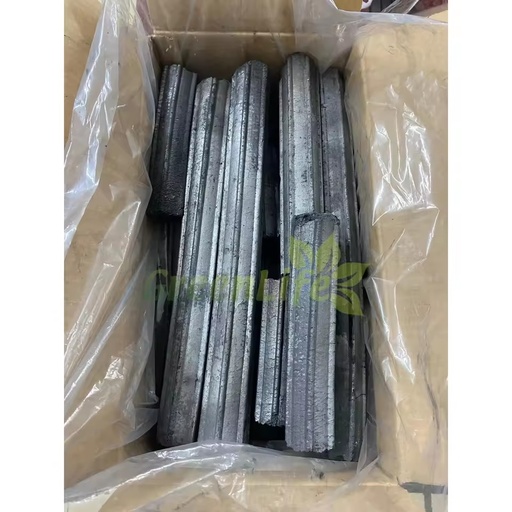 Grade a Hexagon Sawdust Briquettes 10kg Carton Machine-Made Hardwood Hookah Charcoal Made From Coconut Shell