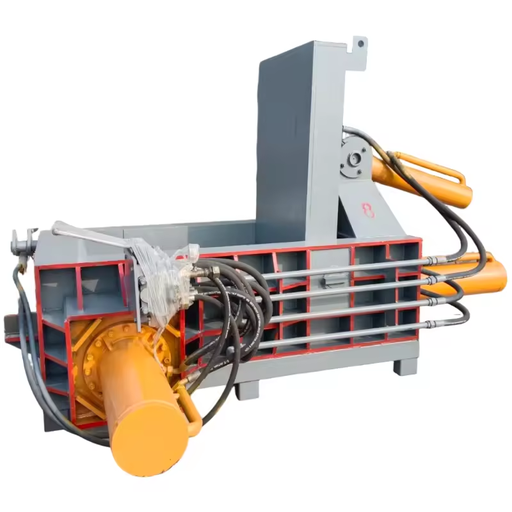 Automatic Hydraulic Briquetting Machine for Light Scrap Steel Aluminum Stainless Steel Alloy with High Density and Recycling