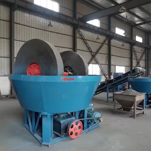 Wet Pan Mill Gold Ore Crushing Equipment AC Motor & Engine 1-12t/h Capacity Competitive Price