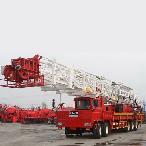 RG Oilfield Truck-mounted Drilling Rig 250PH 350PH Oilfield Automatic XJ250/ XJ350 Workover Rig Drilling