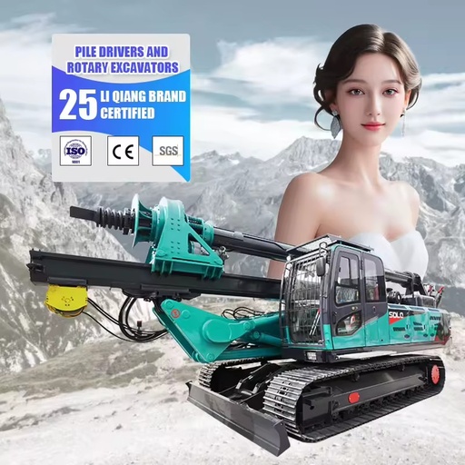SDLQ LQR130 New Diesel Engine Hydraulic Rotary Drilling Rig Core Motor Bearing Oilfield Mining Equipment 15 Years Experience