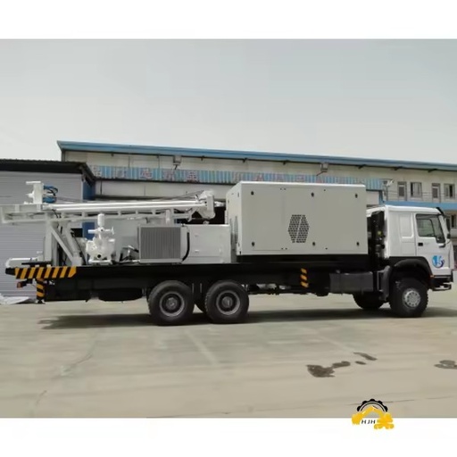 DTH Deep Water Well Drilling Machine Oilfield 600-1500m Deep Hydraulic Rotary Borehole Drill Rig at Cheap Price