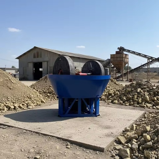 Hot Selling Gold Mine Wet Pan Mill AC Motor 1-120t/h Capacity Mining Equipment for South American & African Markets Low Price