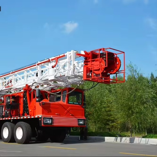 XJ350 XJ450 Truck Mounted Drilling Oil Drilling and Workover Rig for Oilfield Drilling