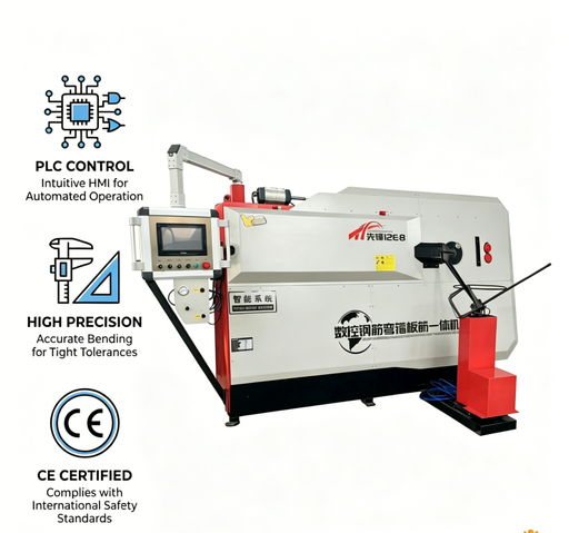 Reliable Performance CNC Stirrup Bending Machine Automatic Rebar Processing Line for Long Term