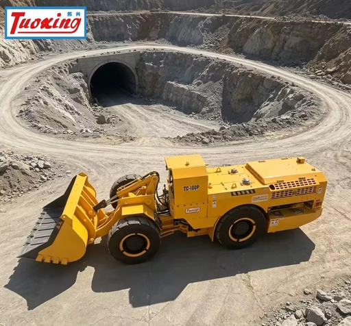 Tuoxing 2 Ton Diesel Mining Loader with ROPS/FOPS Cab WJ-1 1cbm Underground Lhd Loader