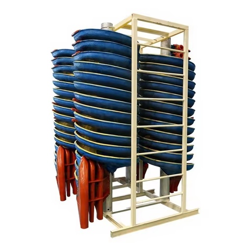 Manufacturer Wholesale Gold Spiral Chute Mining Machine Ore Processing Plant Coal Spirals Separator for Sale