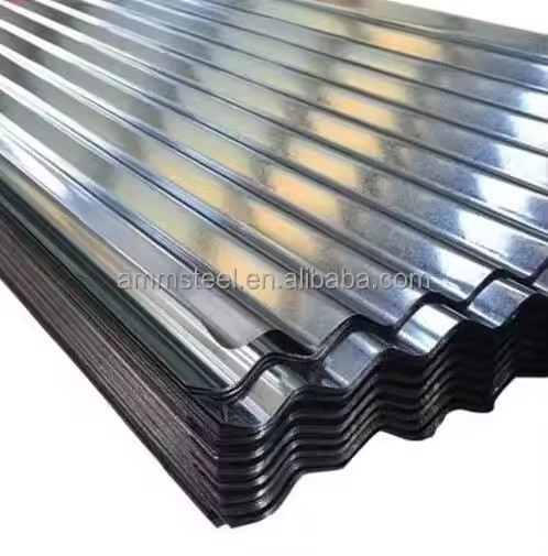 Galvanized 4ft X 16ft 35 Sheet Iron Roofing Metal Panels 0.3mm 24 Gauge Corrugated Steel Tiles Zero Spangle Bending Welding