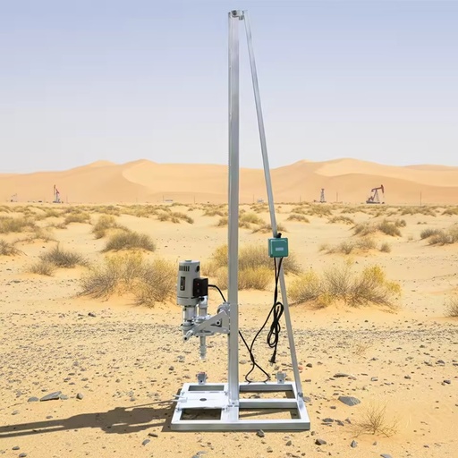 Small Portable Field Exploration Drilling 2.5KW Electric Rotary Max 100m Deep Water Well Drilling Rig