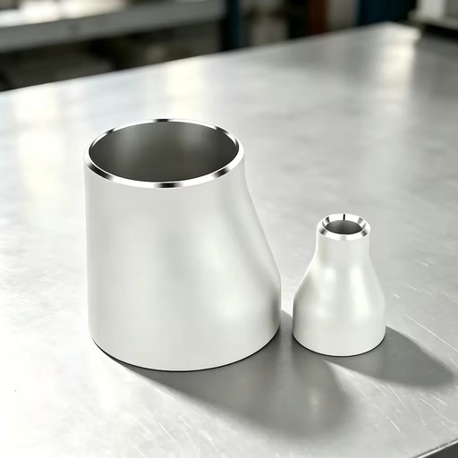SS316 50mm to 32mm Aluminum Stainless Steel Pipe Reducer Corrosion Resistant Fitting for Coastal Industrial Pipeline Service