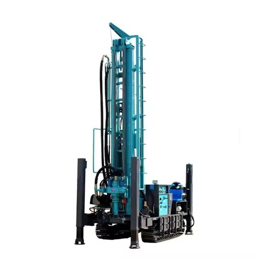 Multifunction Water Well Drilling Rig with Diesel/Electric Engine Motor & Pump Max 600m Depth in Hard Rock Soil Fast Penetration
