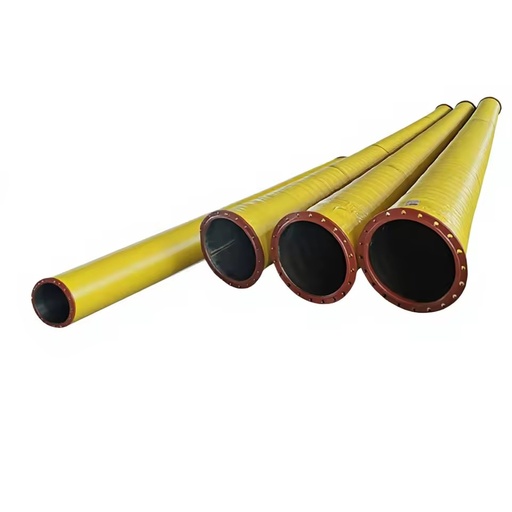 Large-diameter Rubber Hose with Cutting Service Abrasion-resistant Sand Suction Discharge Pipe for Dredging Rivers Ports Mining