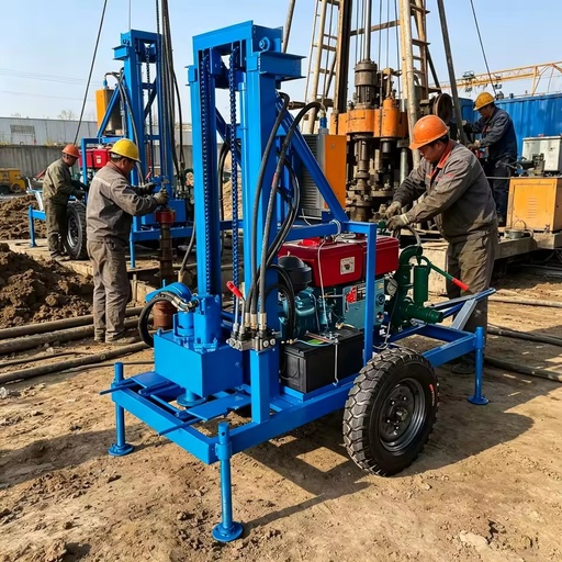 High Precision for Mountain Areas Water Drilling Rig for Sale Shallow Water Well Drilling Rig