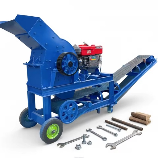 High Efficiency PC600X400 Diesel Hammer Crusher for Gold Mining