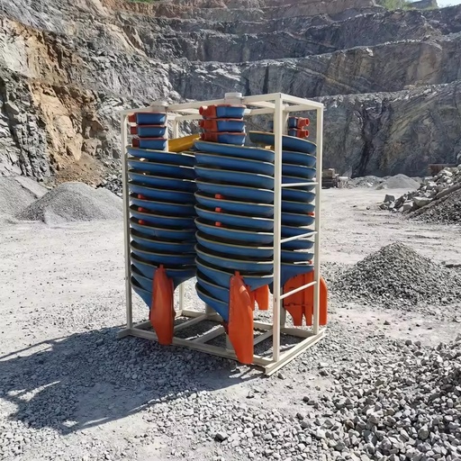 PLC-Controlled Heavy-Duty Spiral Concentrator for Mining and Quarry Operations Patented High Rigidity ISO Certified