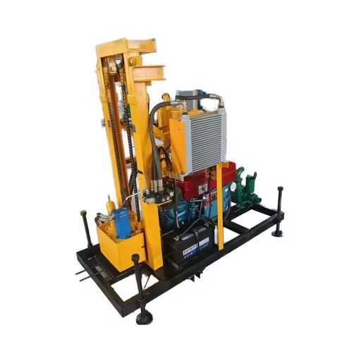 KY 22HP Diesel Engine 150m Wheel Drilling Rig Water Well Earth Auger for Mine Drilling and Other Earthwork Projects