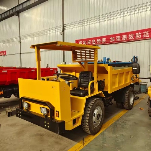 Power & Structure: 4-Ton Miner with High HP Diesel & Reinforced Chassis