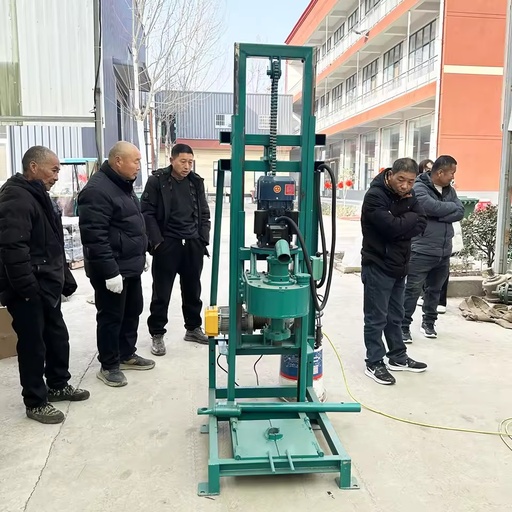 Automatic Electric Dolphin Brand Mine Drilling Rig Equipment for Water Wells with Max 120m Depth