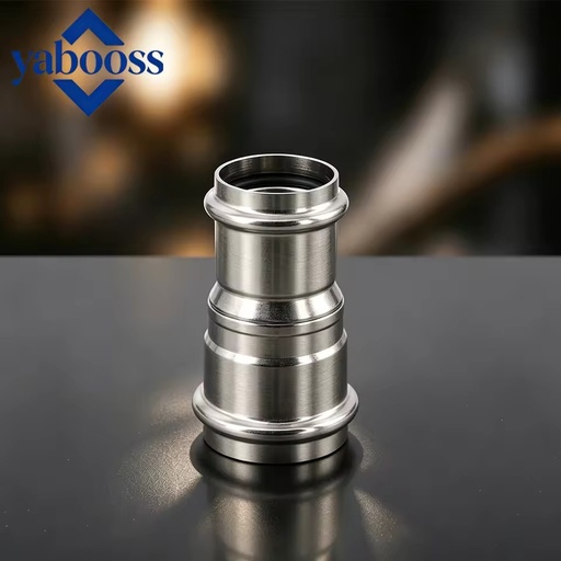 Stainless Steel 304 316L M Type V Profile Press Reducing Coupling Press Fit Pipe Fitting for Water Supply