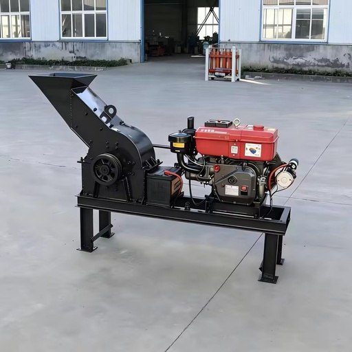 Small Portable Hammer Stone Crusher PC 300x400 Diesel Engine Gold Mining Rock Crushing Machine