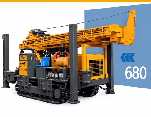 Diesel Engine Mine Drilling Rig for Mining High Quality Equipment-680 Special Equipment for Deep Well Drilling