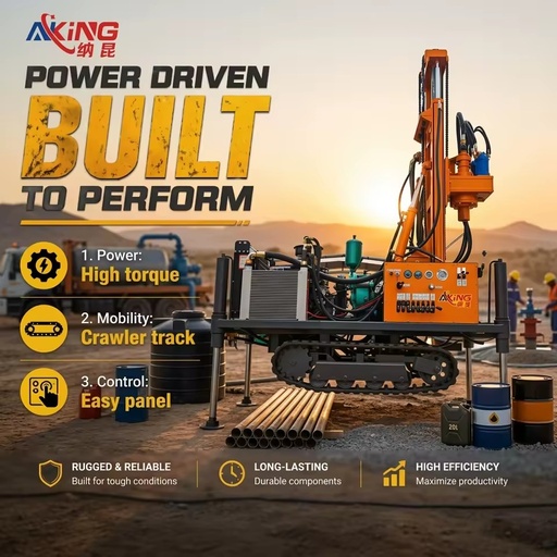 Good Quality Water Borehole Drilling Rig /Water Well Drilling Machine for Sales